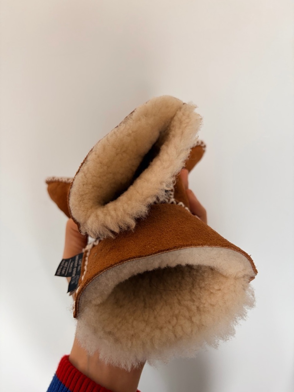 Ricardo B.H SheepSkin Gloves with Contrast Stitching - XS/S - Picture 5 of 6